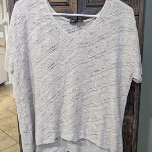 Eileen Fisher short sleeve sweater large